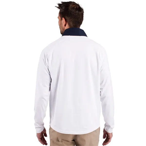 Men's jacket with a quarter-zip, wind resistance, moisture-wicking performance, and UPF... from ASI 47965 Cutter & Buck