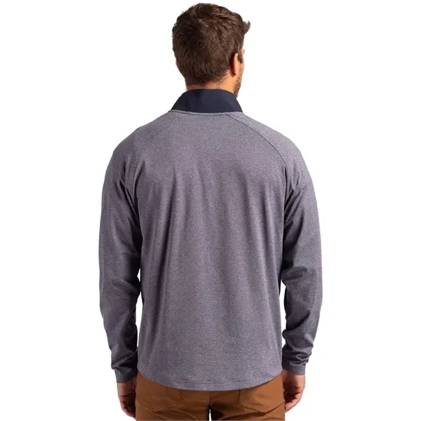 Men's jacket with a quarter-zip, wind resistance, moisture-wicking performance, and UPF... from ASI 47965 Cutter & Buck