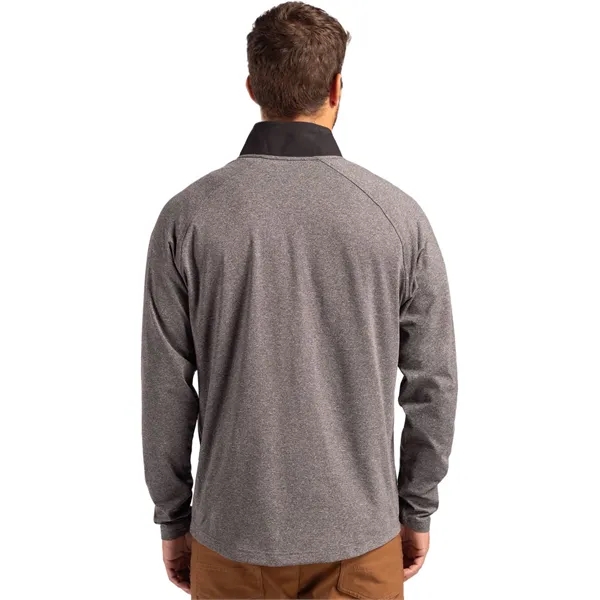 Men's jacket with a quarter-zip, wind resistance, moisture-wicking performance, and UPF... from ASI 47965 Cutter & Buck