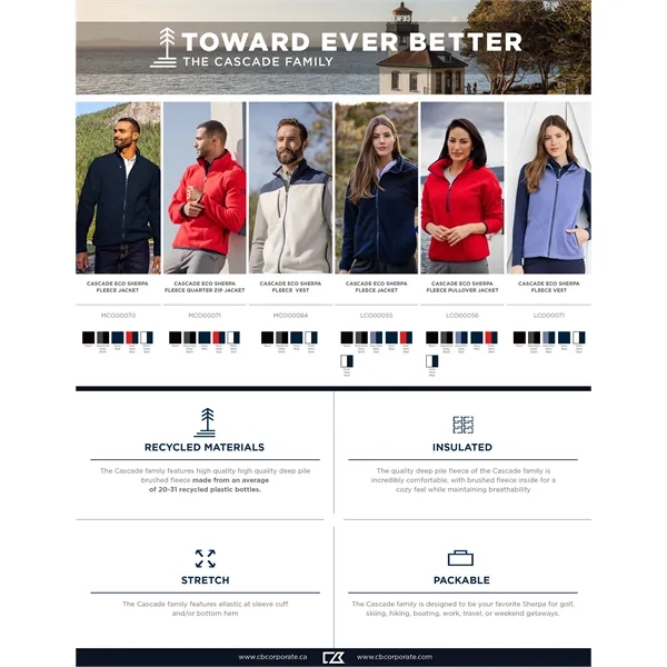 Men's jacket with a full-zip, brushed fleece interior, and sporty zipper.... from ASI 47965 Cutter & Buck