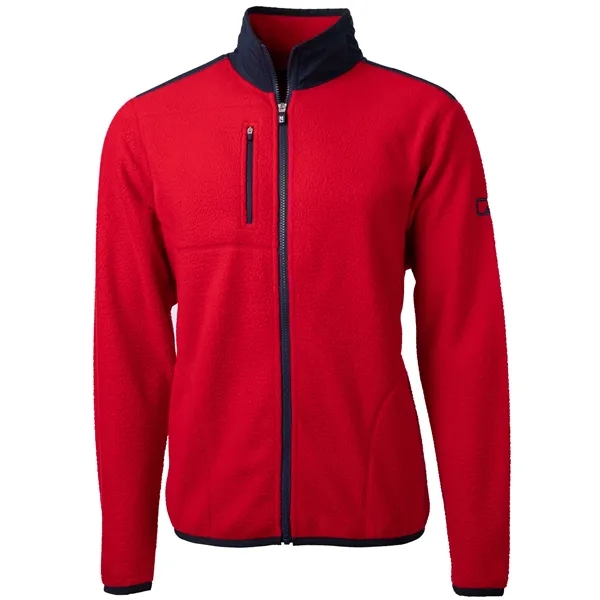 Men's jacket with a full-zip, brushed fleece interior, and sporty zipper.... from ASI 47965 Cutter & Buck