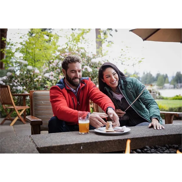 Men's jacket with a full-zip, brushed fleece interior, and sporty zipper.... from ASI 47965 Cutter & Buck