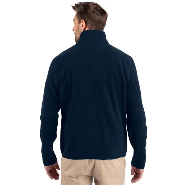 Men's sweatshirt with a quarter-zip, brushed fleece interior, zipper, and pockets.... from ASI 47965 Cutter & Buck