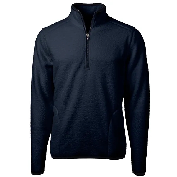 Men's sweatshirt with a quarter-zip, brushed fleece interior, zipper, and pockets.... from ASI 47965 Cutter & Buck