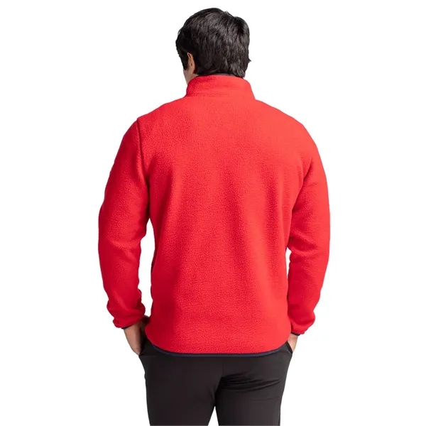 Men's sweatshirt with a quarter-zip, brushed fleece interior, zipper, and pockets.... from ASI 47965 Cutter & Buck