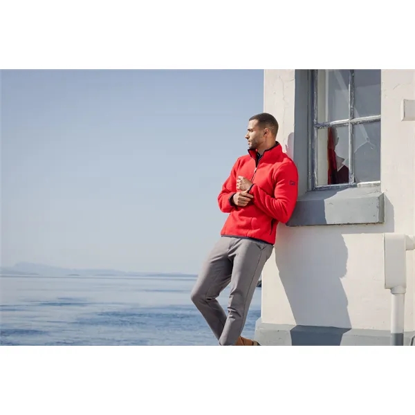 Men's sweatshirt with a quarter-zip, brushed fleece interior, zipper, and pockets.... from ASI 47965 Cutter & Buck