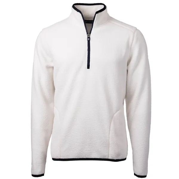 Men's sweatshirt with a quarter-zip, brushed fleece interior, zipper, and pockets.... from ASI 47965 Cutter & Buck