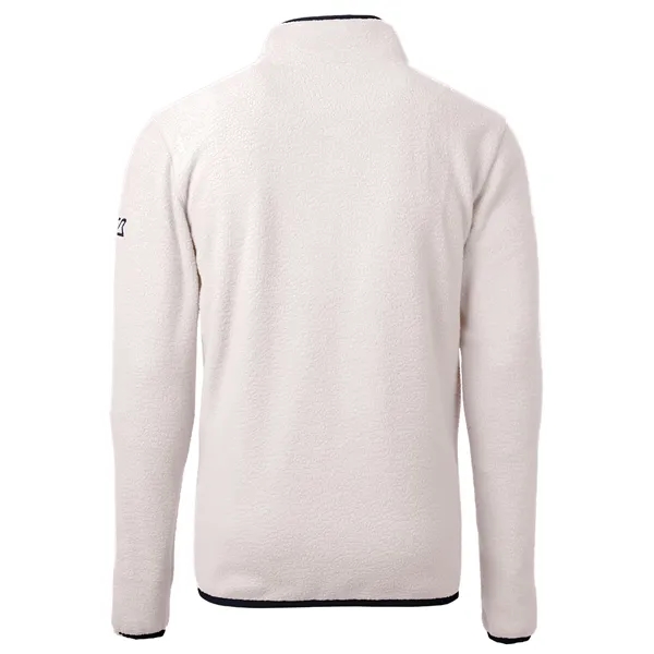 Men's sweatshirt with a quarter-zip, brushed fleece interior, zipper, and pockets.... from ASI 47965 Cutter & Buck