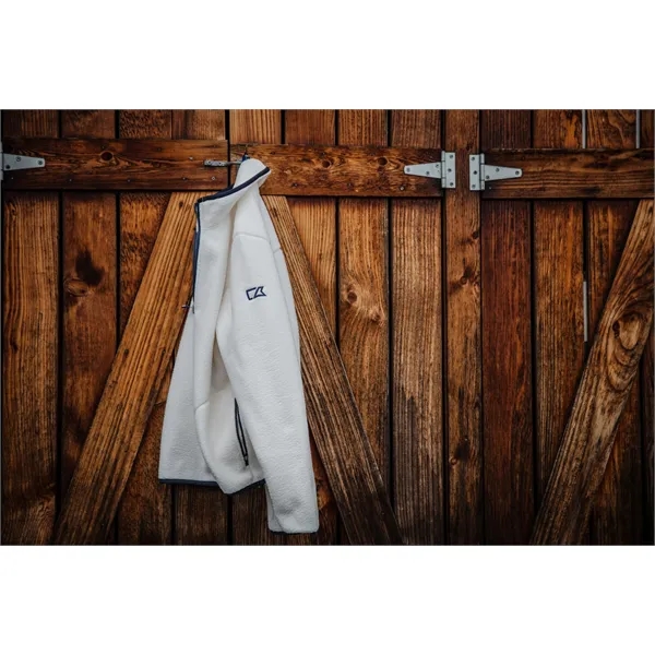 Men's sweatshirt with a quarter-zip, brushed fleece interior, zipper, and pockets.... from ASI 47965 Cutter & Buck