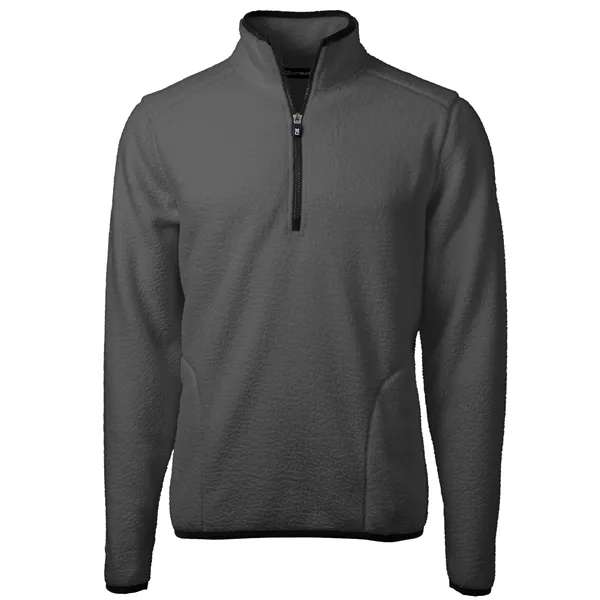 Men's sweatshirt with a quarter-zip, brushed fleece interior, zipper, and pockets.... from ASI 47965 Cutter & Buck