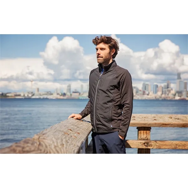 Men's jacket with a full-zip, wind resistance, zipper, pockets, and locker... from ASI 47965 Cutter & Buck