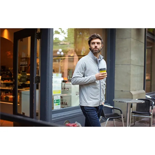 Men's jacket with a full-zip, wind resistance, zipper, pockets, and locker... from ASI 47965 Cutter & Buck