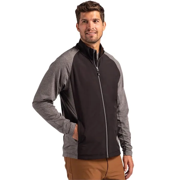 Men's jacket with a full-zip, wind resistance, zipper, pockets, and locker... from ASI 47965 Cutter & Buck