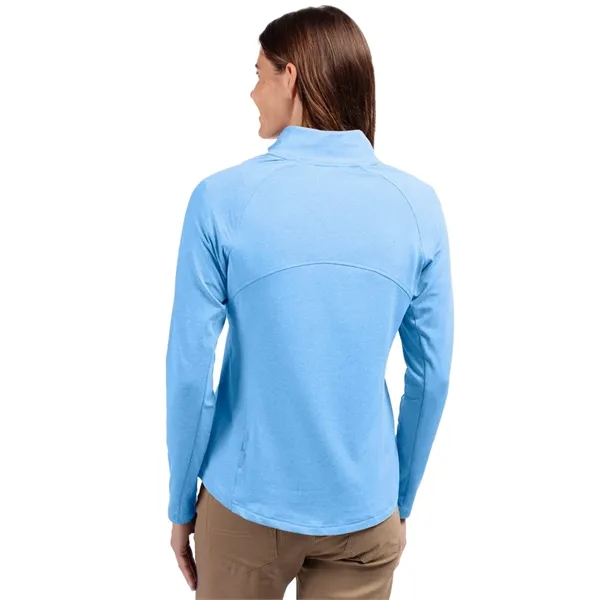 Women's jacket with a full-zip, wind resistance, raglan sleeves, pockets, and... from ASI 47965 Cutter & Buck