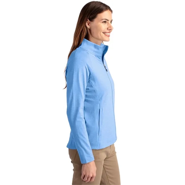 Women's jacket with a full-zip, wind resistance, raglan sleeves, pockets, and... from ASI 47965 Cutter & Buck