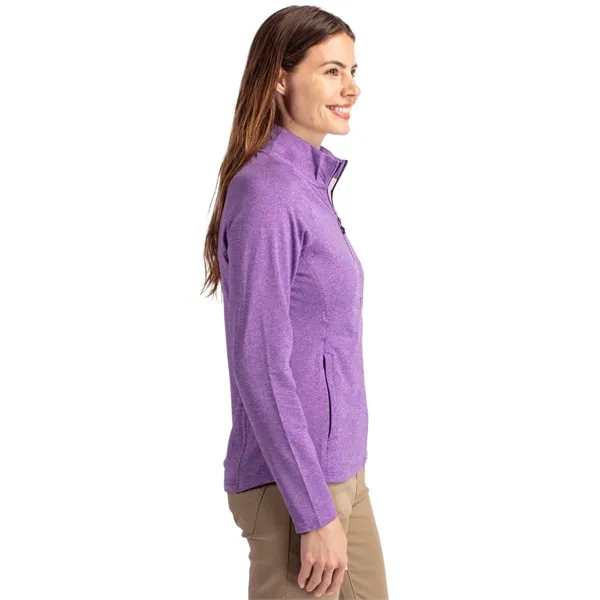 Women's jacket with a full-zip, wind resistance, raglan sleeves, pockets, and... from ASI 47965 Cutter & Buck