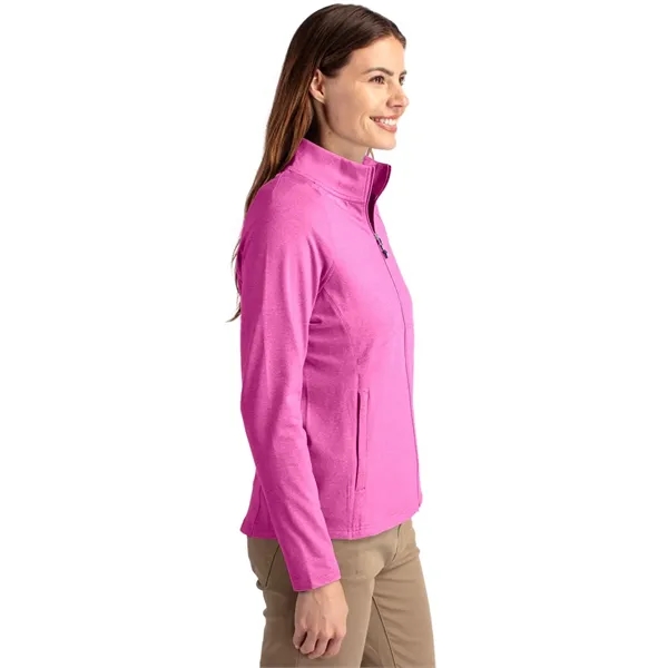 Women's jacket with a full-zip, wind resistance, raglan sleeves, pockets, and... from ASI 47965 Cutter & Buck