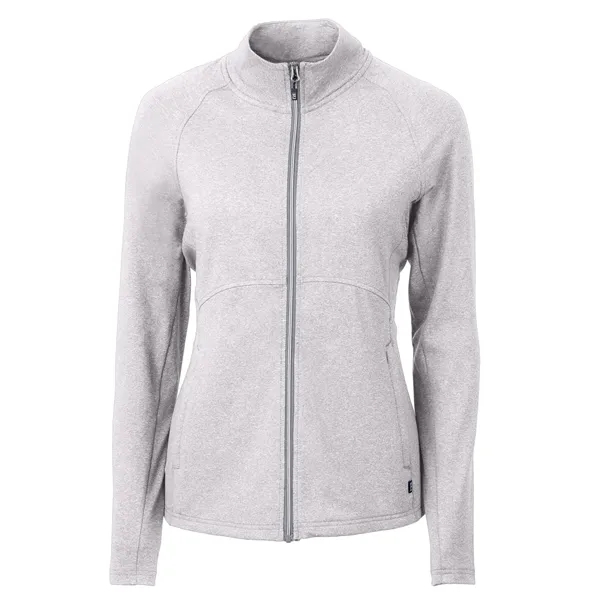 Women's jacket with a full-zip, wind resistance, raglan sleeves, pockets, and... from ASI 47965 Cutter & Buck