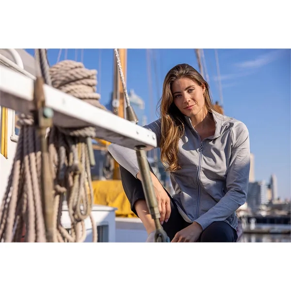 Women's jacket with a full-zip, wind resistance, raglan sleeves, pockets, and... from ASI 47965 Cutter & Buck