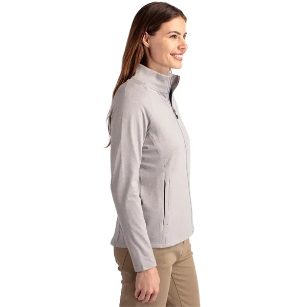 Women's jacket with a full-zip, wind resistance, raglan sleeves, pockets, and... from ASI 47965 Cutter & Buck