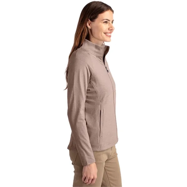 Women's jacket with a full-zip, wind resistance, raglan sleeves, pockets, and... from ASI 47965 Cutter & Buck