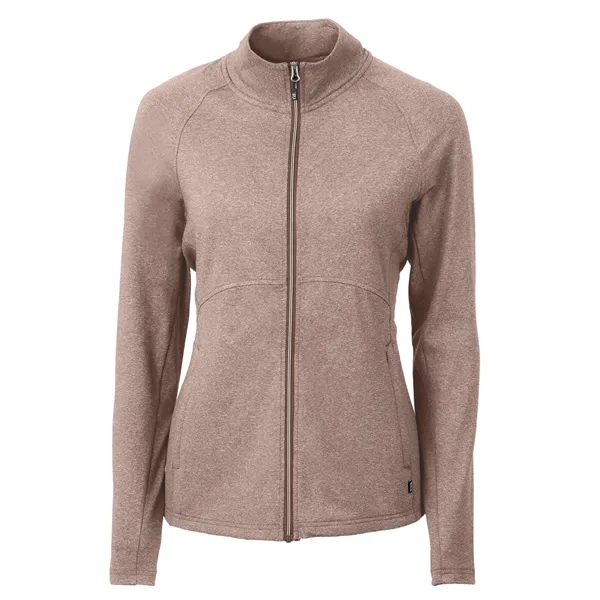 Women's jacket with a full-zip, wind resistance, raglan sleeves, pockets, and... from ASI 47965 Cutter & Buck