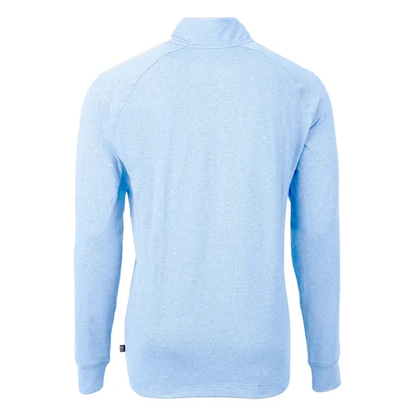 Men's sweatshirt with a quarter-zip, zipper, raglan sleeves, and locker loop.... from ASI 47965 Cutter & Buck