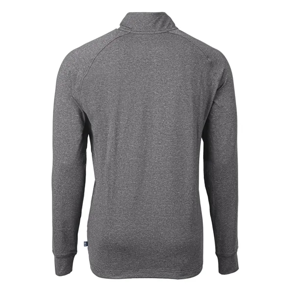 Men's sweatshirt with a quarter-zip, zipper, raglan sleeves, and locker loop.... from ASI 47965 Cutter & Buck