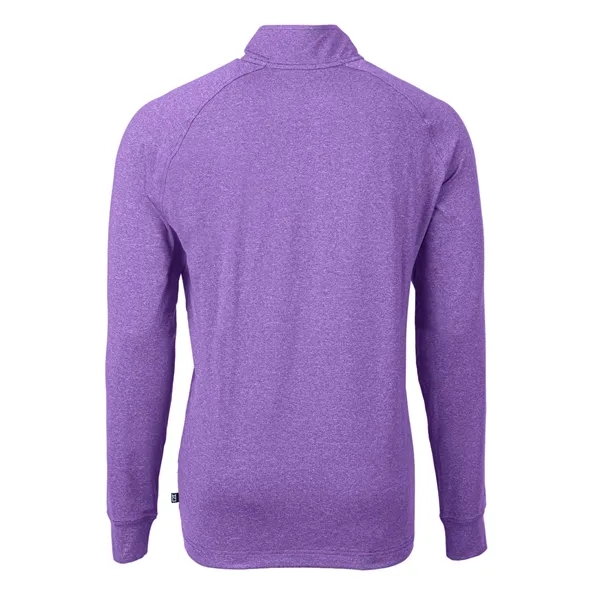 Men's sweatshirt with a quarter-zip, zipper, raglan sleeves, and locker loop.... from ASI 47965 Cutter & Buck