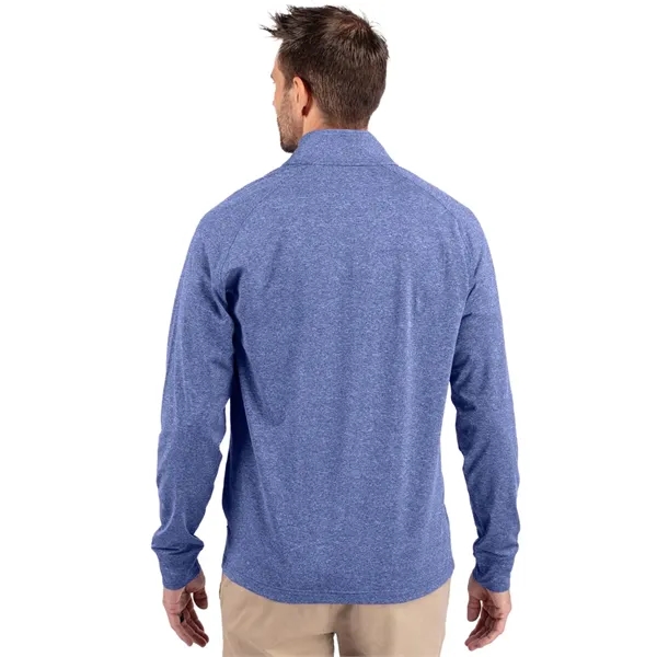 Men's sweatshirt with a quarter-zip, zipper, raglan sleeves, and locker loop.... from ASI 47965 Cutter & Buck