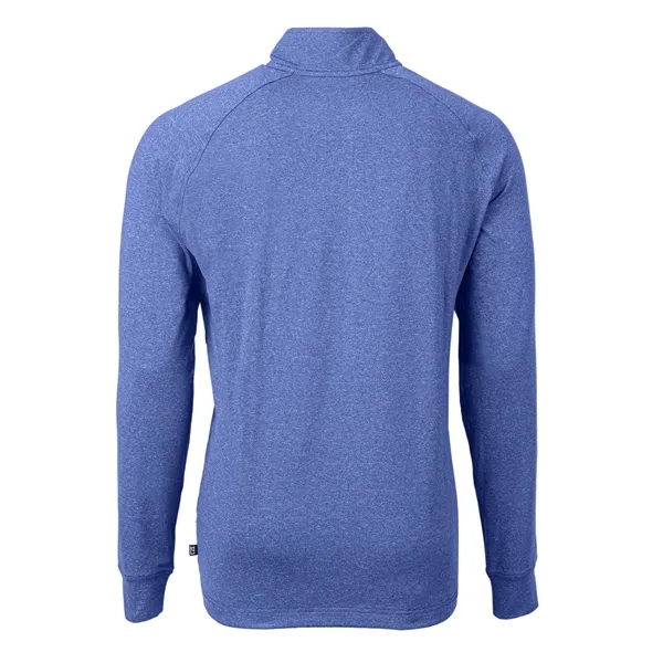 Men's sweatshirt with a quarter-zip, zipper, raglan sleeves, and locker loop.... from ASI 47965 Cutter & Buck