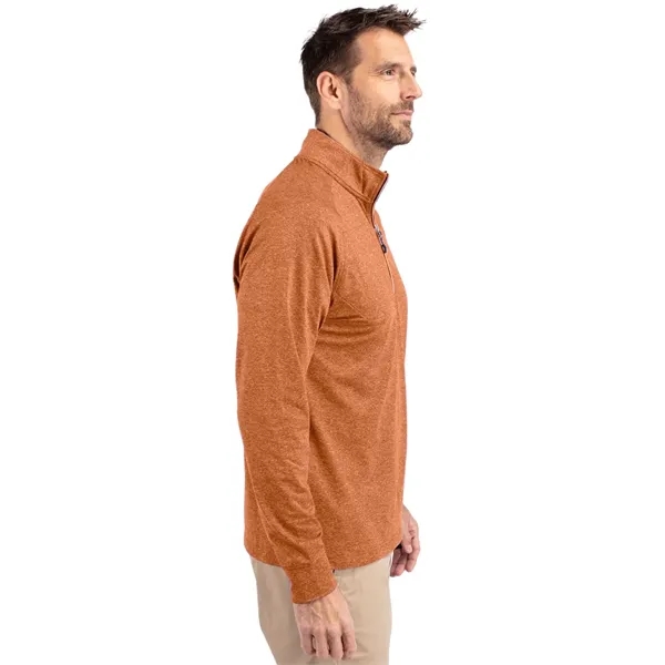 Men's sweatshirt with a quarter-zip, zipper, raglan sleeves, and locker loop.... from ASI 47965 Cutter & Buck