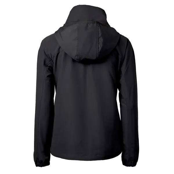 Women's anorak jacket with wind and water resistance, packable pouch, and... from ASI 47965 Cutter & Buck