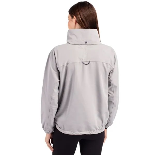 Women's anorak jacket with wind and water resistance, packable pouch, and... from ASI 47965 Cutter & Buck