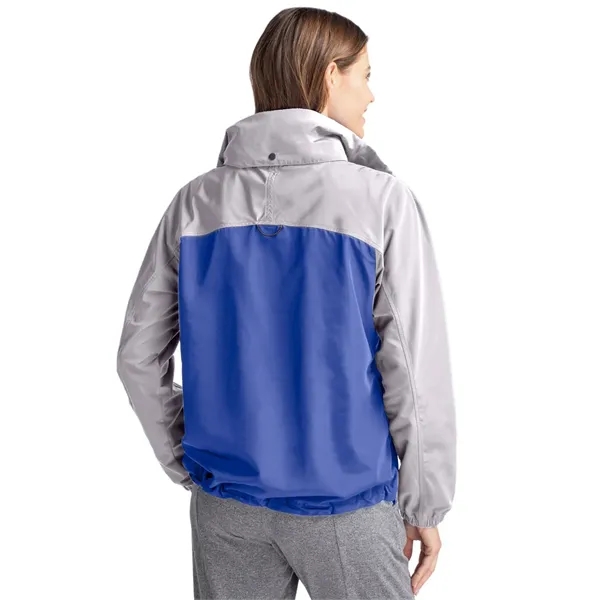 Women's anorak jacket with wind and water resistance, packable pouch, and... from ASI 47965 Cutter & Buck