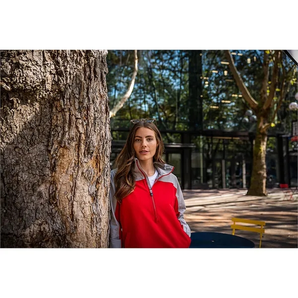 Women's anorak jacket with wind and water resistance, packable pouch, and... from ASI 47965 Cutter & Buck