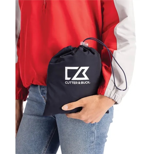 Women's anorak jacket with wind and water resistance, packable pouch, and... from ASI 47965 Cutter & Buck