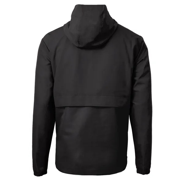 Men's anorak jacket with wind and water resistance, pouch, hood, and... from ASI 47965 Cutter & Buck