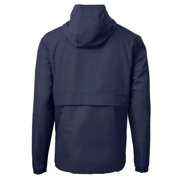 Men's anorak jacket with wind and water resistance, pouch, hood, and... from ASI 47965 Cutter & Buck
