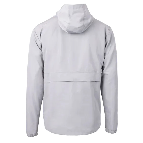 Men's anorak jacket with wind and water resistance, pouch, hood, and... from ASI 47965 Cutter & Buck