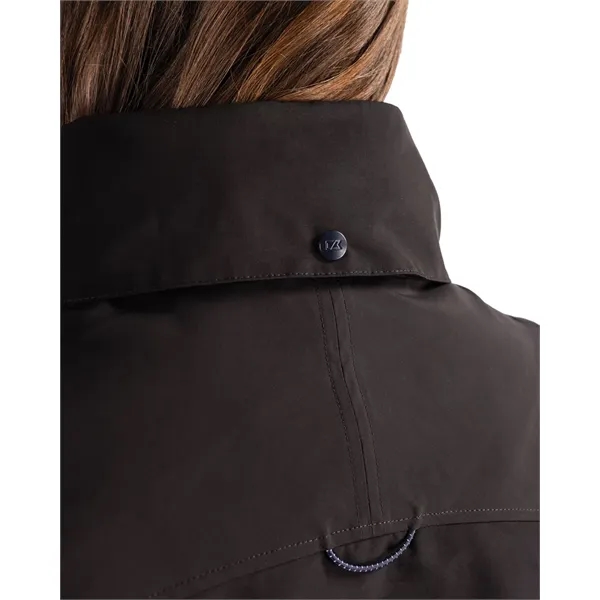 Women's jacket with a full-zip, wind and water resistance, and hood.... from ASI 47965 Cutter & Buck