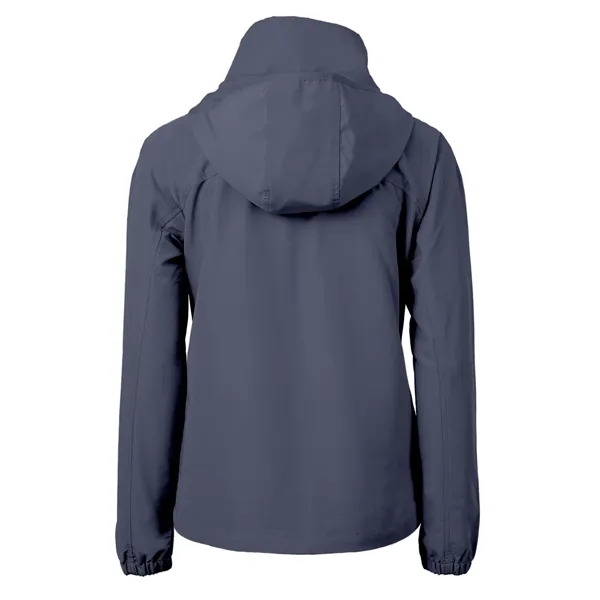 Women's jacket with a full-zip, wind and water resistance, and hood.... from ASI 47965 Cutter & Buck
