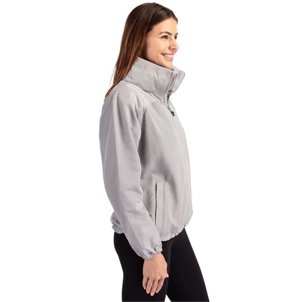 Women's jacket with a full-zip, wind and water resistance, and hood.... from ASI 47965 Cutter & Buck