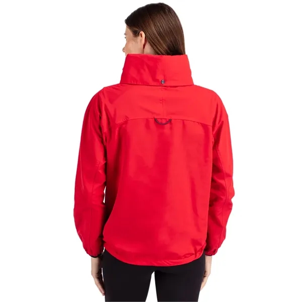 Women's jacket with a full-zip, wind and water resistance, and hood.... from ASI 47965 Cutter & Buck