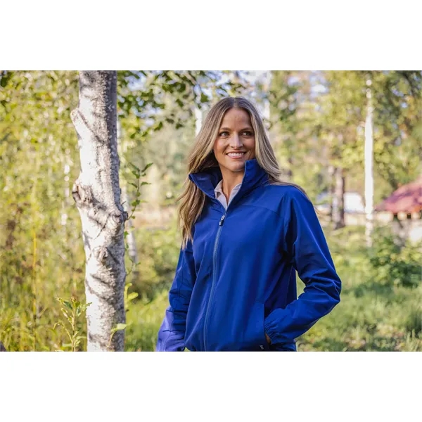 Women's jacket with a full-zip, wind and water resistance, and hood.... from ASI 47965 Cutter & Buck
