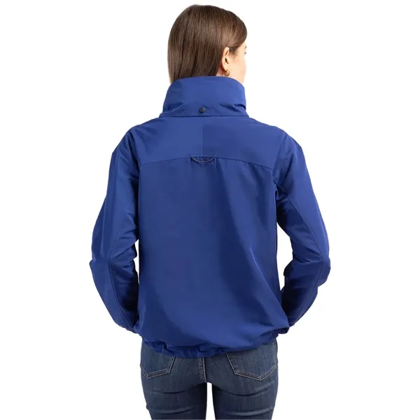 Women's jacket with a full-zip, wind and water resistance, and hood.... from ASI 47965 Cutter & Buck