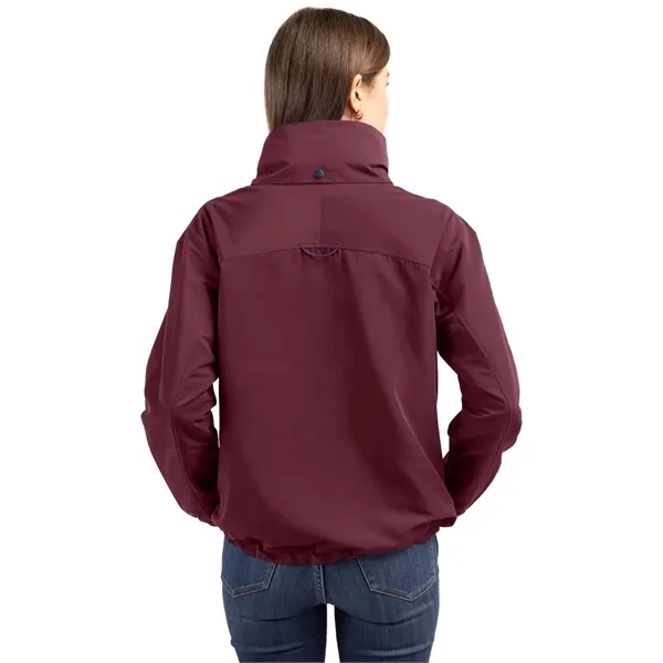 Women's jacket with a full-zip, wind and water resistance, and hood.... from ASI 47965 Cutter & Buck