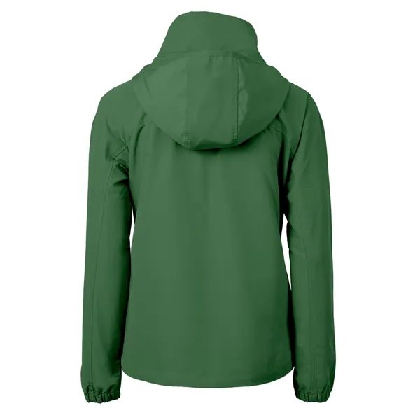 Women's jacket with a full-zip, wind and water resistance, and hood.... from ASI 47965 Cutter & Buck