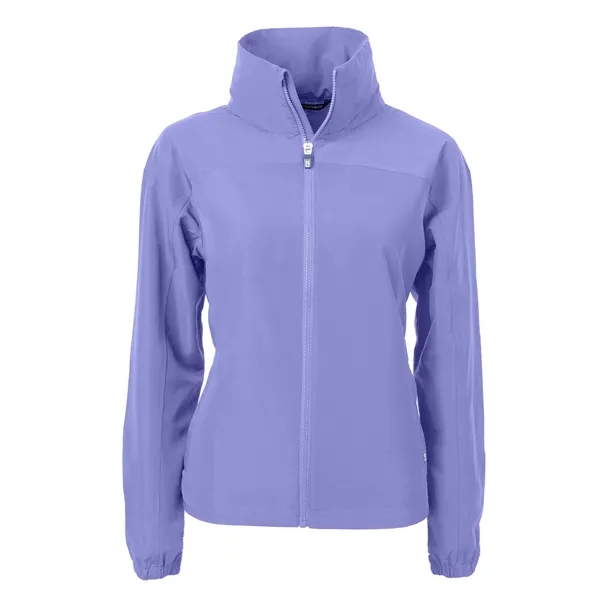 Women's jacket with a full-zip, wind and water resistance, and hood.... from ASI 47965 Cutter & Buck