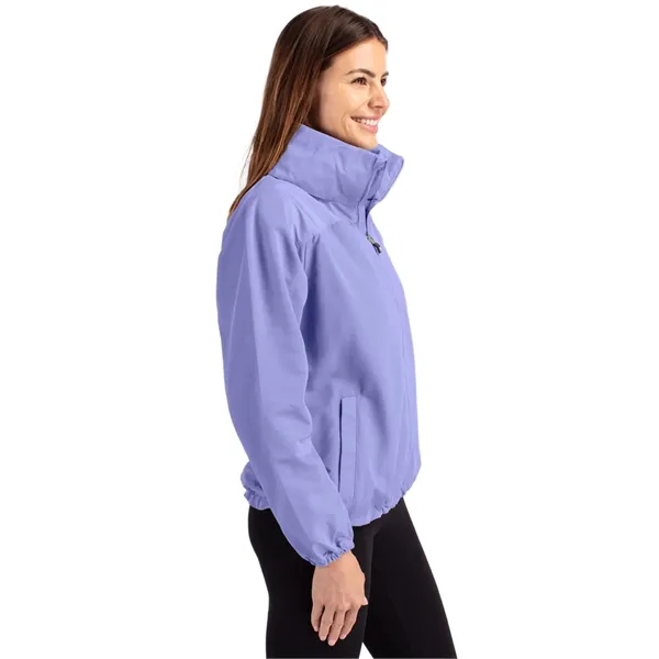 Women's jacket with a full-zip, wind and water resistance, and hood.... from ASI 47965 Cutter & Buck